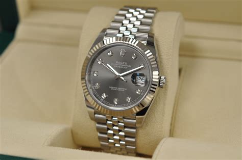 rolex datejust 41 diamond numbers